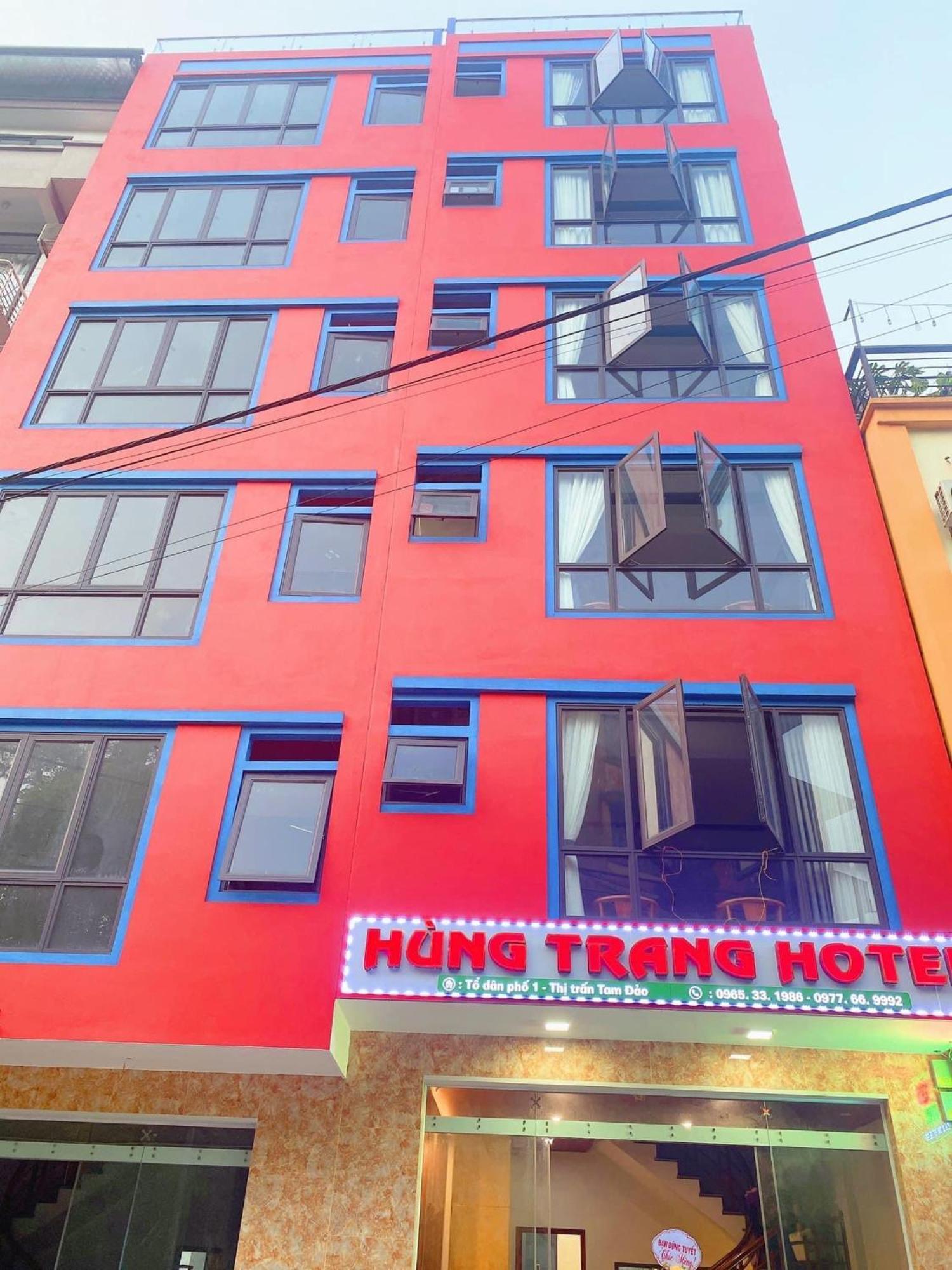 Khach San Hung Trang Hotel Tam Ðảo Extérieur photo